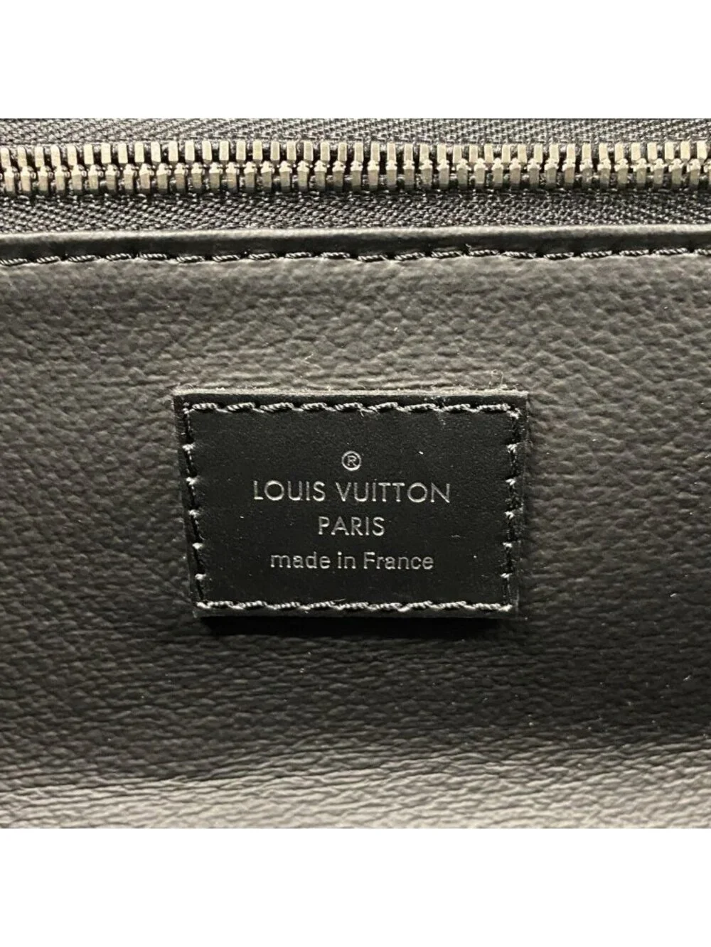 Louis Vuitton Handbag Monogram Empreinte Dopp Kit Black Gray